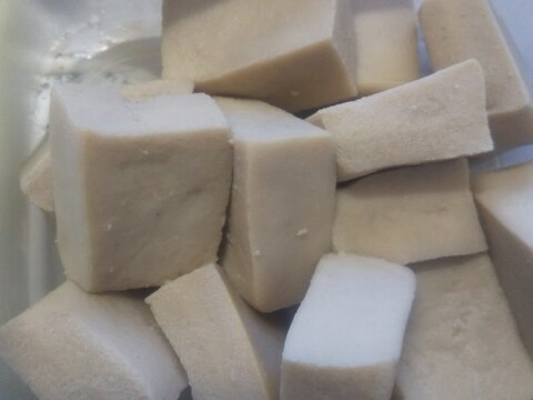 高野豆腐の煮物